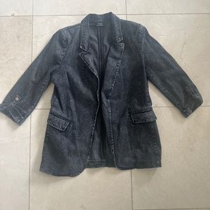 Pocketed cotton Blazer
